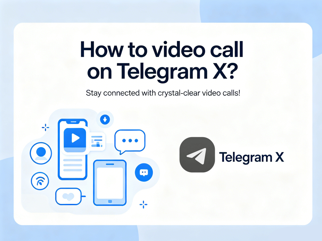 How to video call on Telegram X?