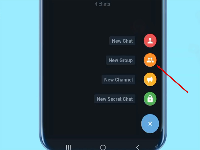 How to Create Group on Telegram X