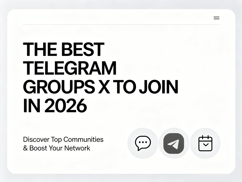 The Best Telegram Groups X to Join in 2026