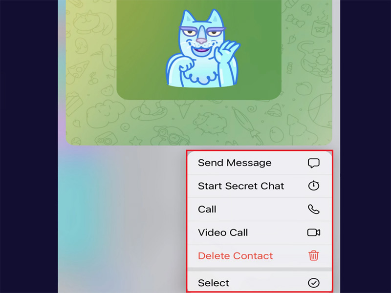 How to Delete Contacts from Telegram