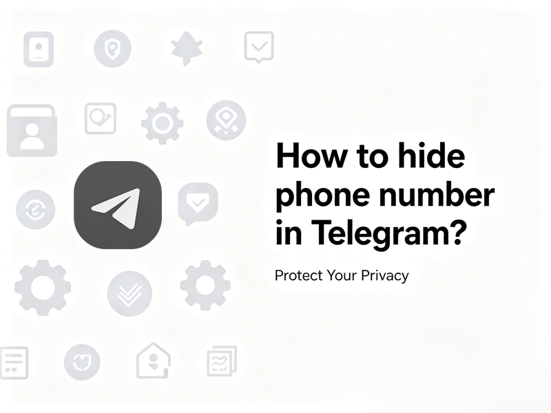 How to hide phone number in Telegram?