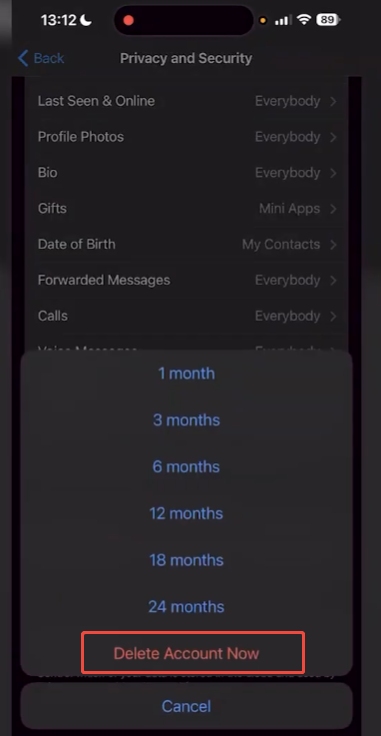 How to Deactivate Telegram?