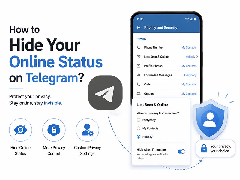How to Hide Your Online Status on Telegram