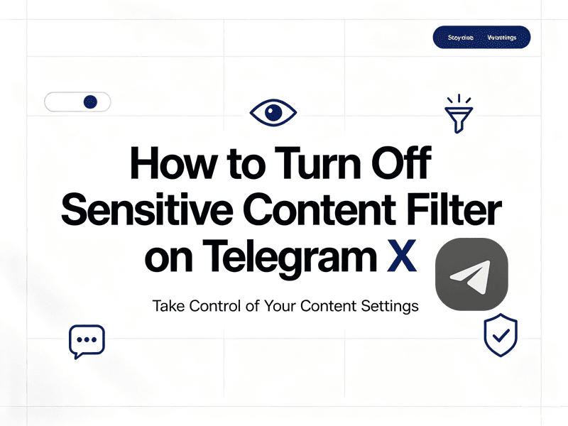 How to Turn Off Sensitive Content Filter on Telegram X