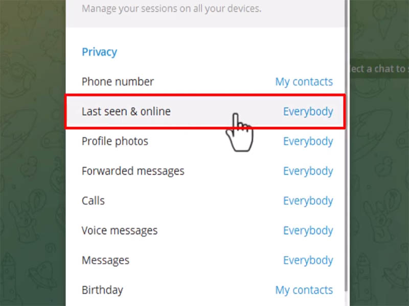 How to Hide Your Online Status on Telegram